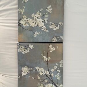 Floral Canvas Wall Art Set